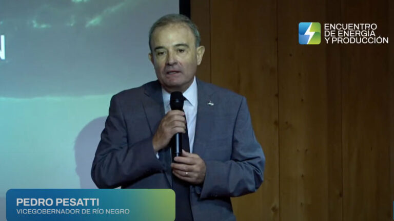 Pedro Pasati, encuentro Energía y producción